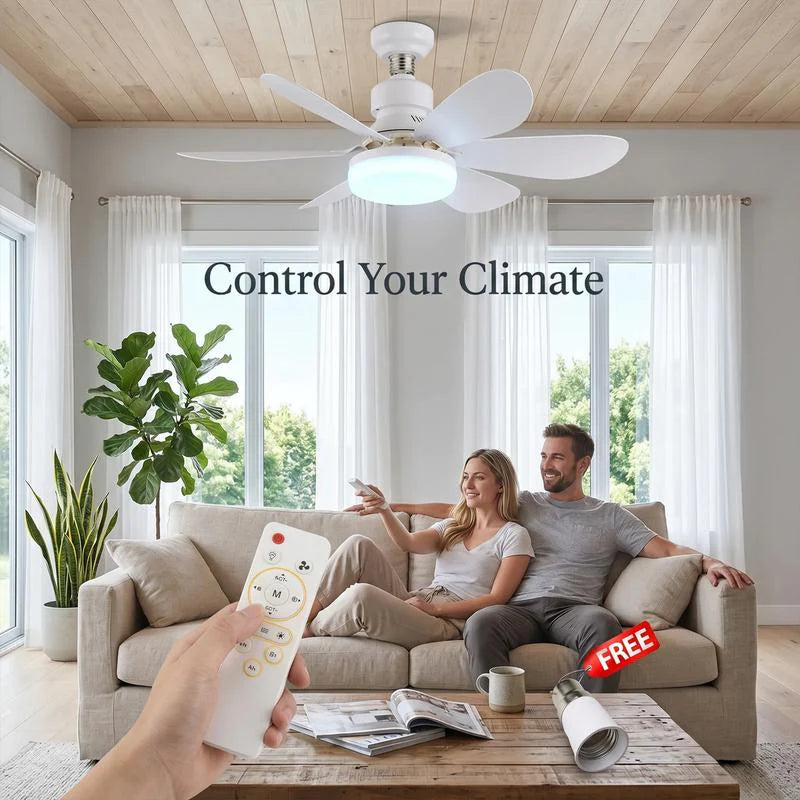 E27 Screw-In Ceiling Fan Light