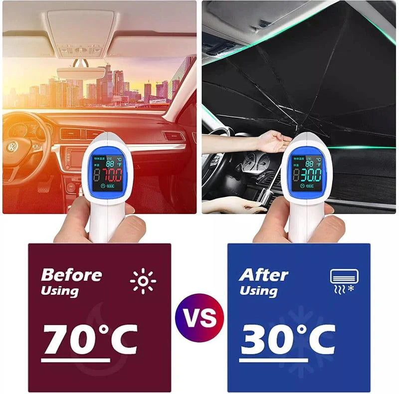 HeatGuard Windshield Umbrella