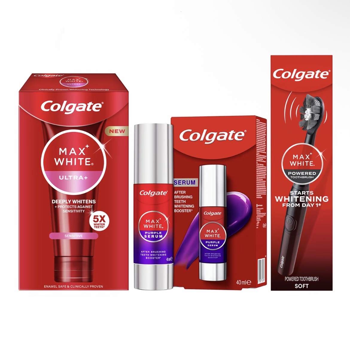 Colgate Max White Ultra+ Sensitive Whitening Bundle