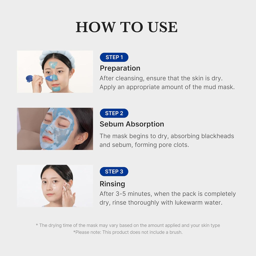 Medicube Zero Pore Blackhead Mud Mask - Pore Cleansing & Gentle Exfoliating
